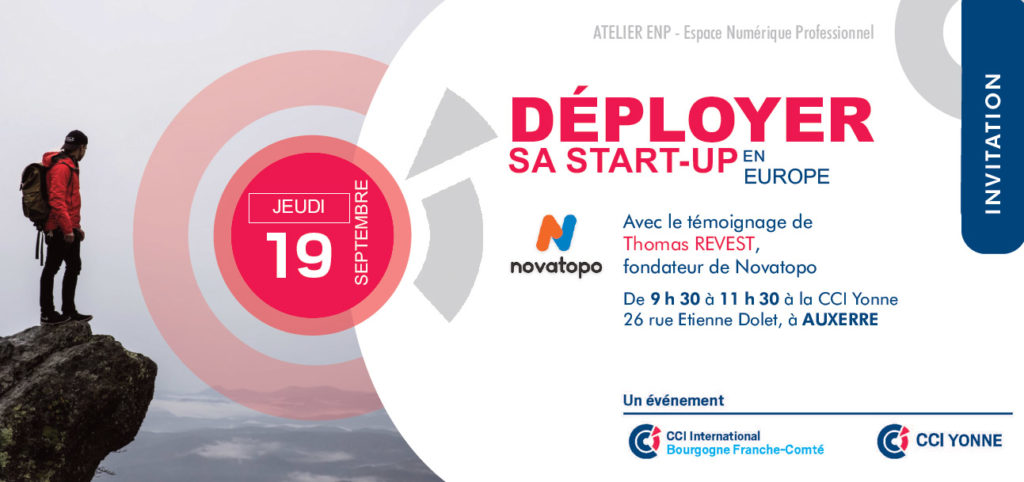 ENP 19 septembre 2019 - Déployer sa startup en Europe