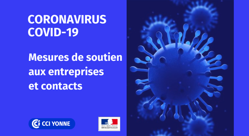 Coronavirus : mesures de soutien et contacts utiles pour accompagner les entreprises