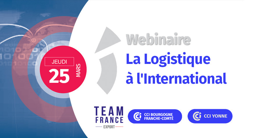 Webinaire – La logistique à l’international