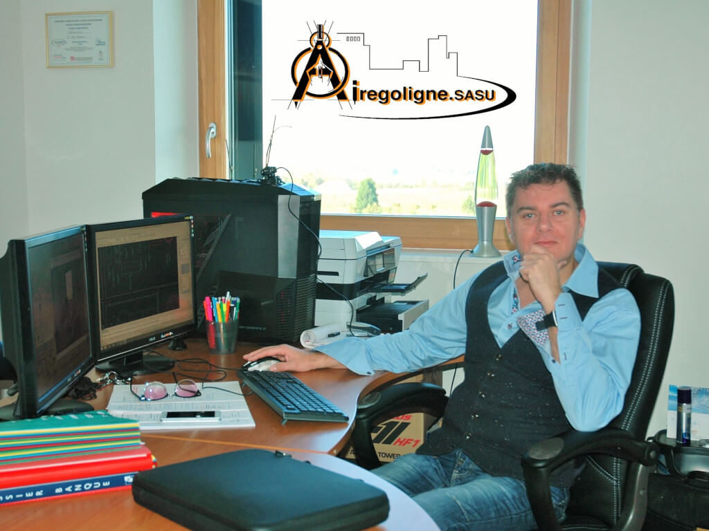 Marc Fourgeux, dirigeant de la société AIREGOLINE
