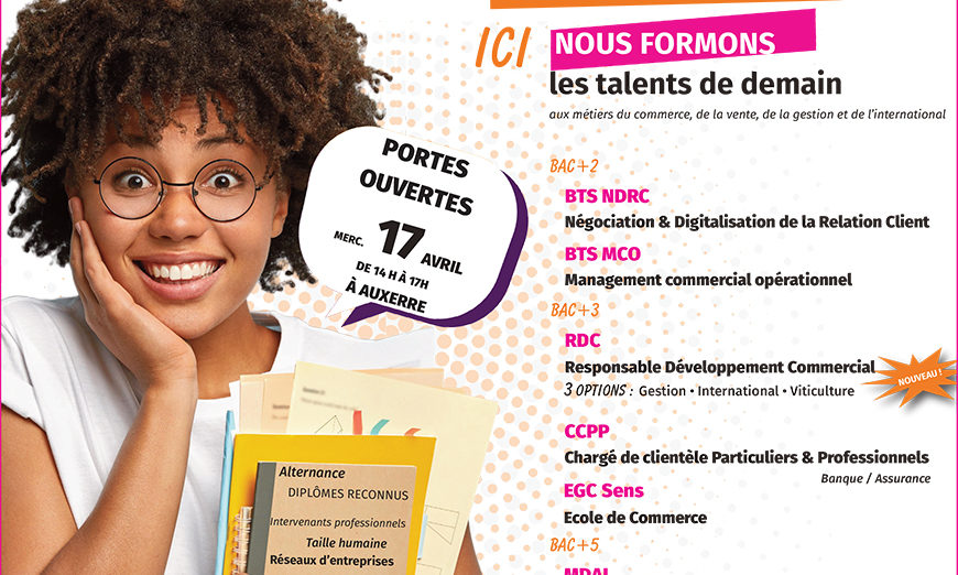 CCI Yonne Campus: nous formons les talents de demain !