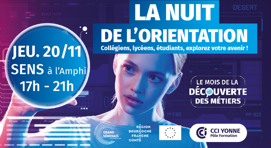Nuit de l’orientation à Sens