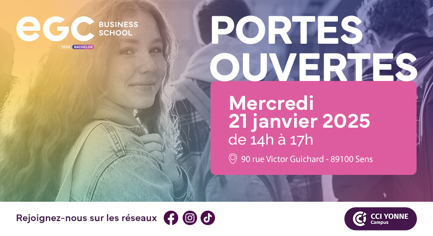 Portes ouvertes de l’EGC Sens – 21 janvier