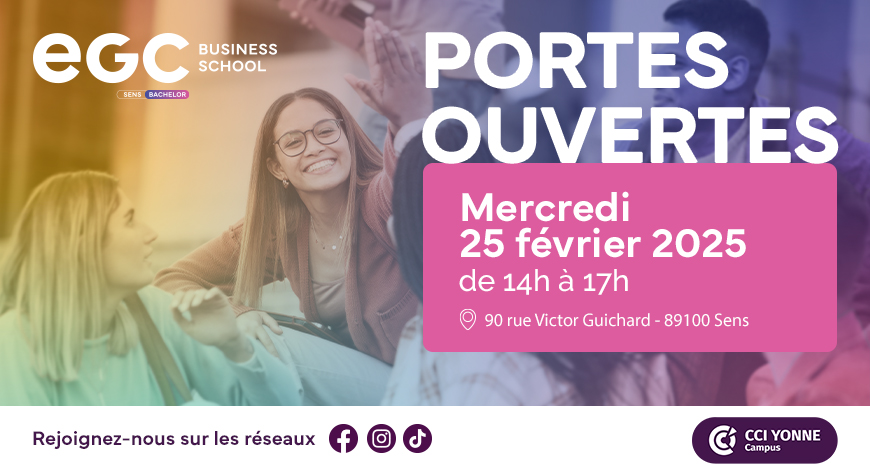 Portes ouvertes de l’EGC Sens – 25 février