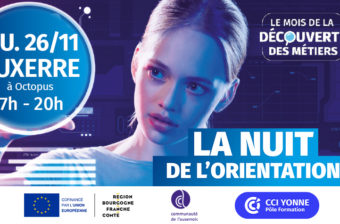 Nuit de l’orientation à Auxerre – 26/11