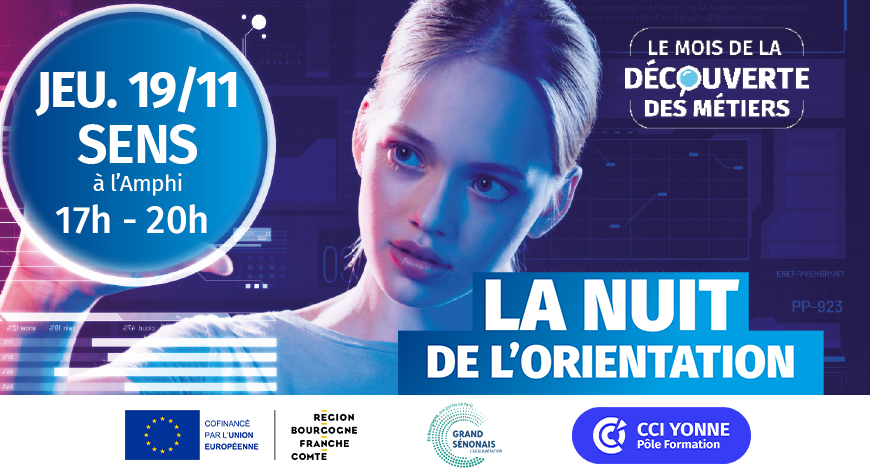 Nuit de l’orientation à Sens – 19/11