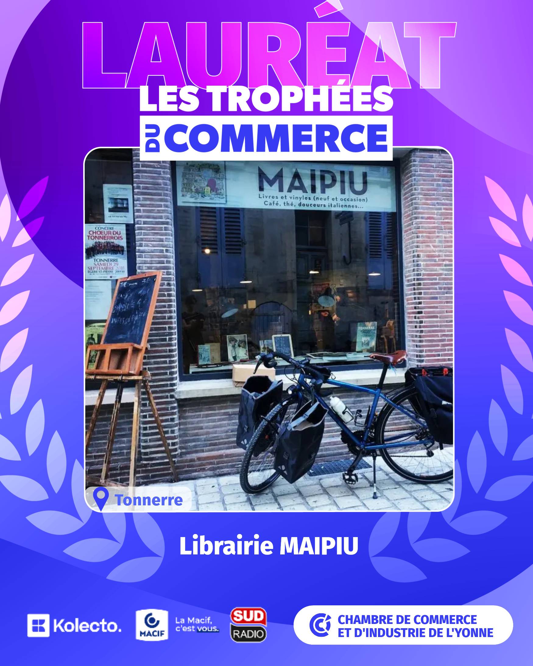 Librairie MAIPIU à Tonnerre