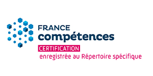 Logo France Compétence certification enregistrée au Répertoire spécifique