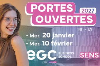 Portes ouvertes 2027 à l’EGC Business School de Sens